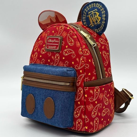 Loungefly Mickey Mouse: The Main Attraction Mini Backpack - Picture 1 of 14